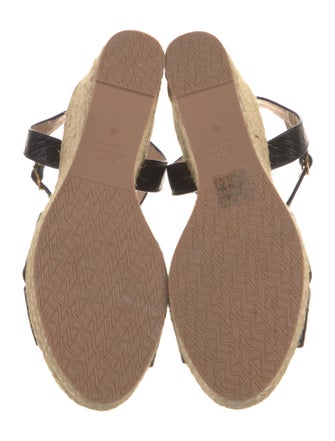 Stuart Weitzman Jute Colorblock Pattern Espadrilles