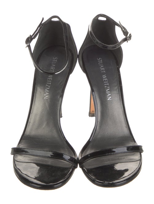 Stuart Weitzman Patent Leather Sandals