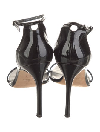 Stuart Weitzman Patent Leather Sandals