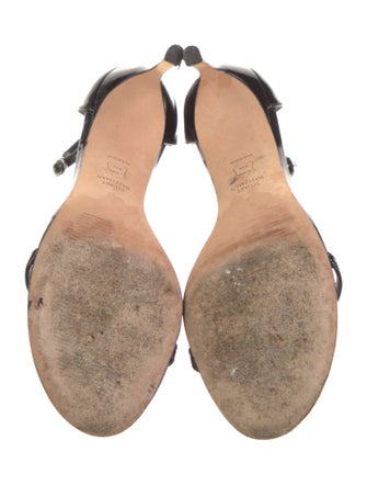 Stuart Weitzman Patent Leather Sandals