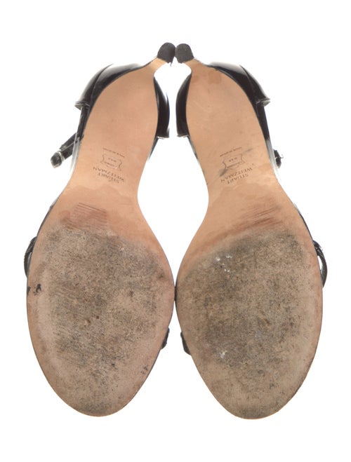 Stuart Weitzman Patent Leather Sandals