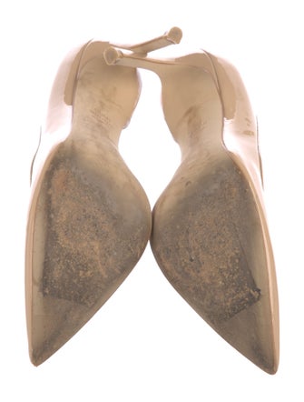 Stuart Weitzman Patent Leather D'Orsay Pumps