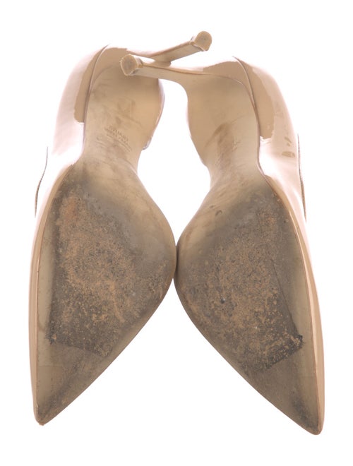 Stuart Weitzman Patent Leather D'Orsay Pumps