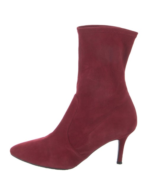 Stuart Weitzman Suede Sock Boots