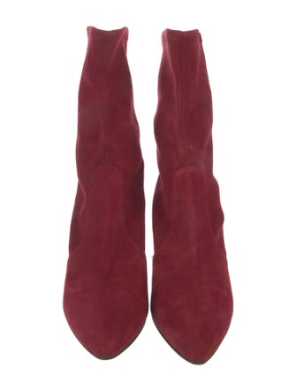 Stuart Weitzman Suede Sock Boots