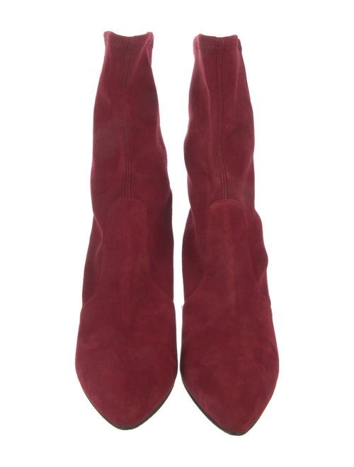 Stuart Weitzman Suede Sock Boots