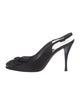 Stuart Weitzman Satin Slingback Pumps