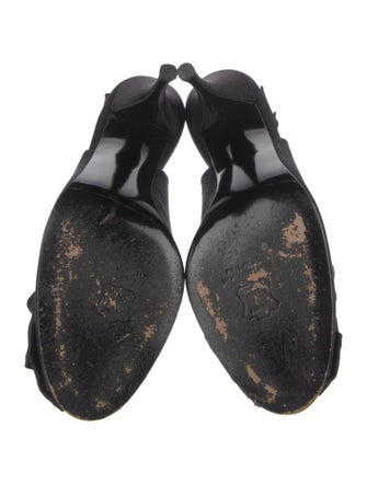 Stuart Weitzman Satin Slingback Pumps