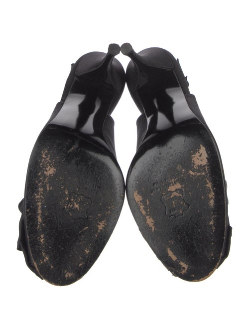 Stuart Weitzman Satin Slingback Pumps