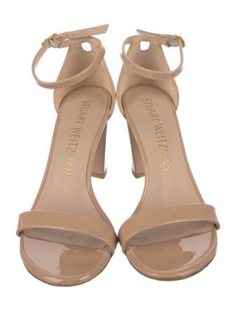 Stuart Weitzman Patent Leather Sandals
