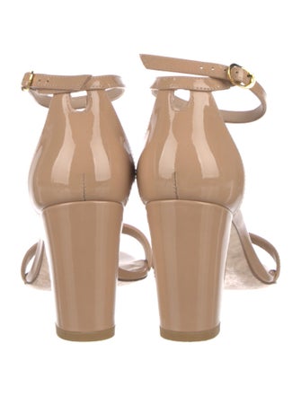 Stuart Weitzman Patent Leather Sandals