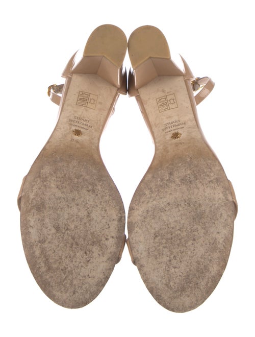 Stuart Weitzman Patent Leather Sandals