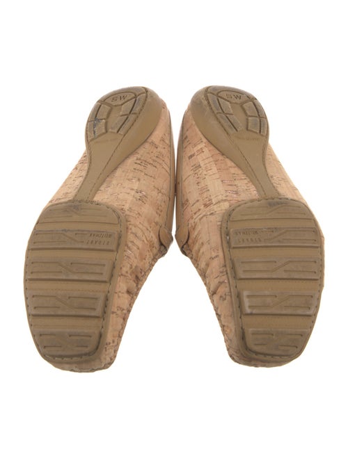 Stuart Weitzman Chain-Link Accents Mules