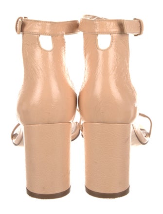 Stuart Weitzman Patent Leather Sandals