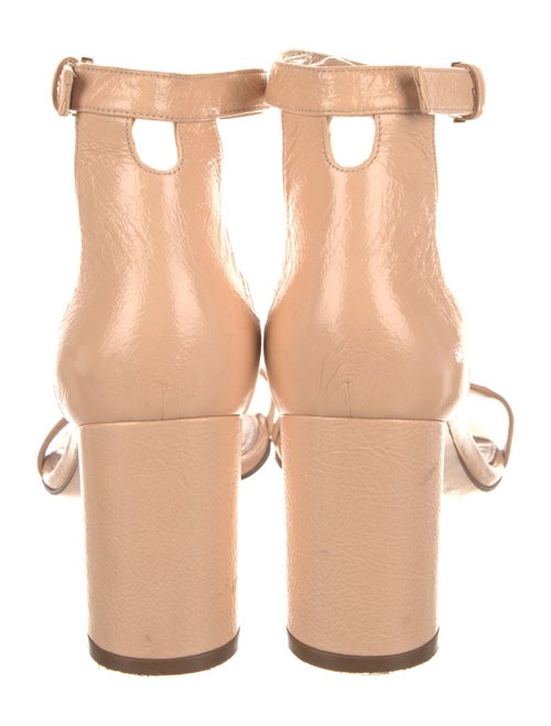 Stuart Weitzman Patent Leather Sandals