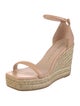 Stuart Weitzman Leather Espadrilles