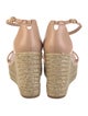 Stuart Weitzman Leather Espadrilles