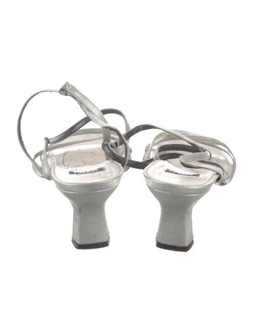 Stuart Weitzman Satin Slingback Sandals