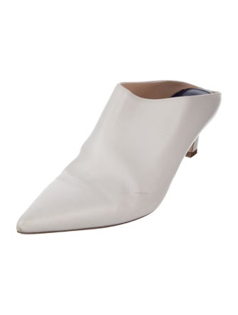 Stuart Weitzman Leather Mules
