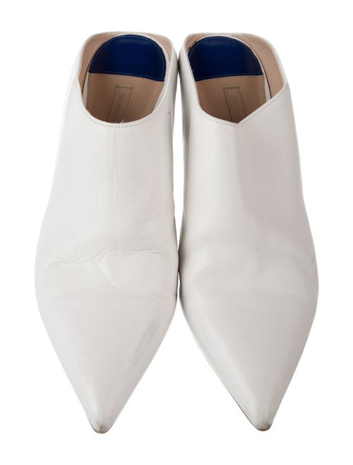 Stuart Weitzman Leather Mules