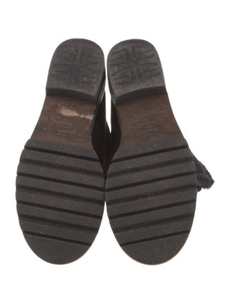 Stuart Weitzman Suede Combat Boots