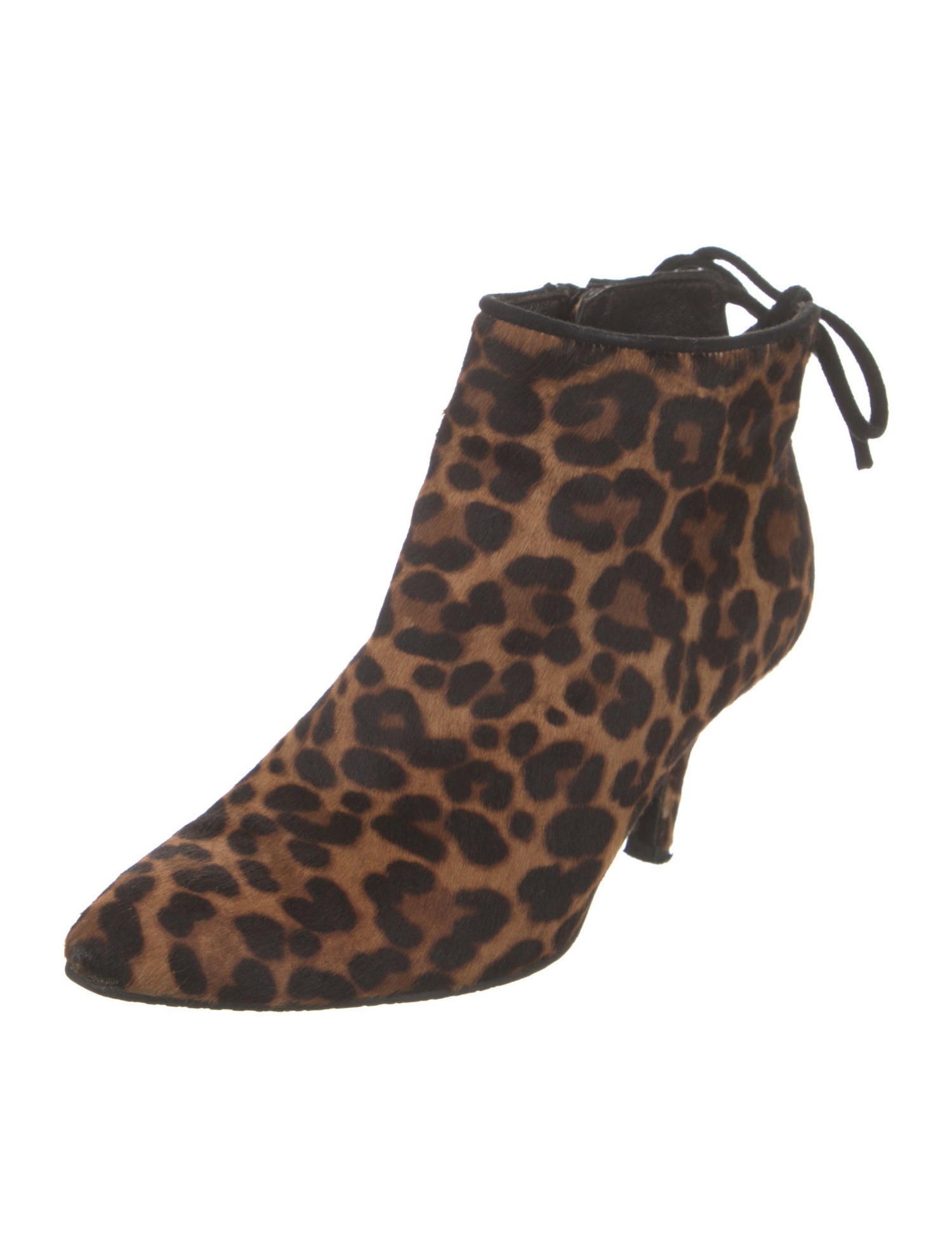 Stuart Weitzman Ponyhair Animal Print Boots
