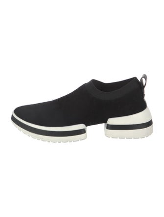 Stuart Weitzman Suede Sock Sneakers