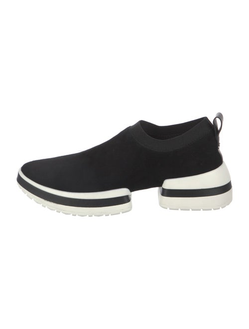 Stuart Weitzman Suede Sock Sneakers