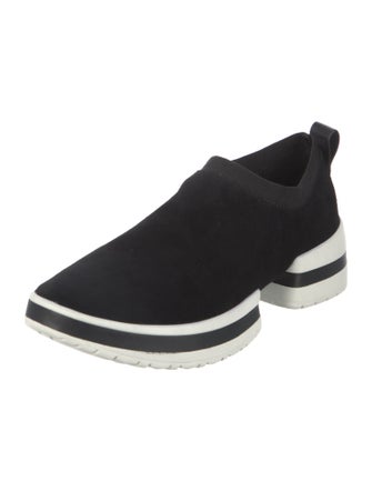 Stuart Weitzman Suede Sock Sneakers