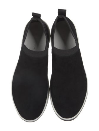 Stuart Weitzman Suede Sock Sneakers