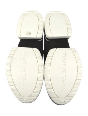 Stuart Weitzman Suede Sock Sneakers