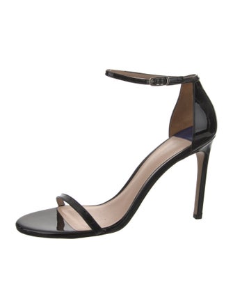 Stuart Weitzman Patent Leather Sandals
