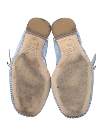 Stuart Weitzman Mesh Mary Jane Flats