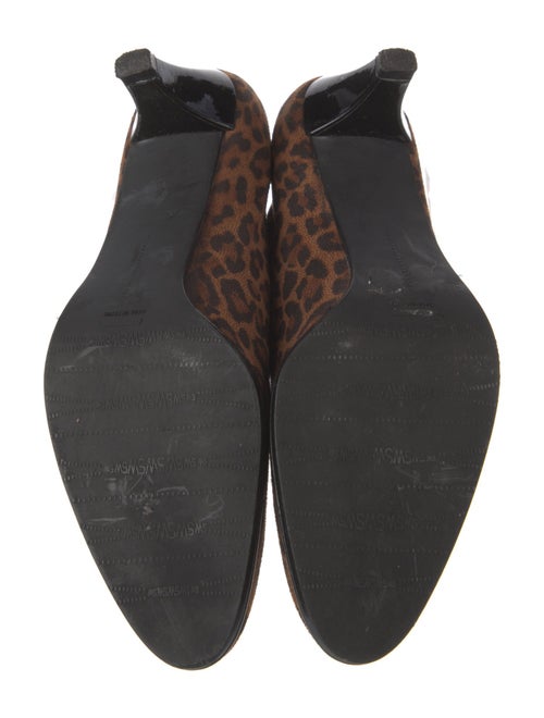 Stuart Weitzman Suede Animal Print Boots