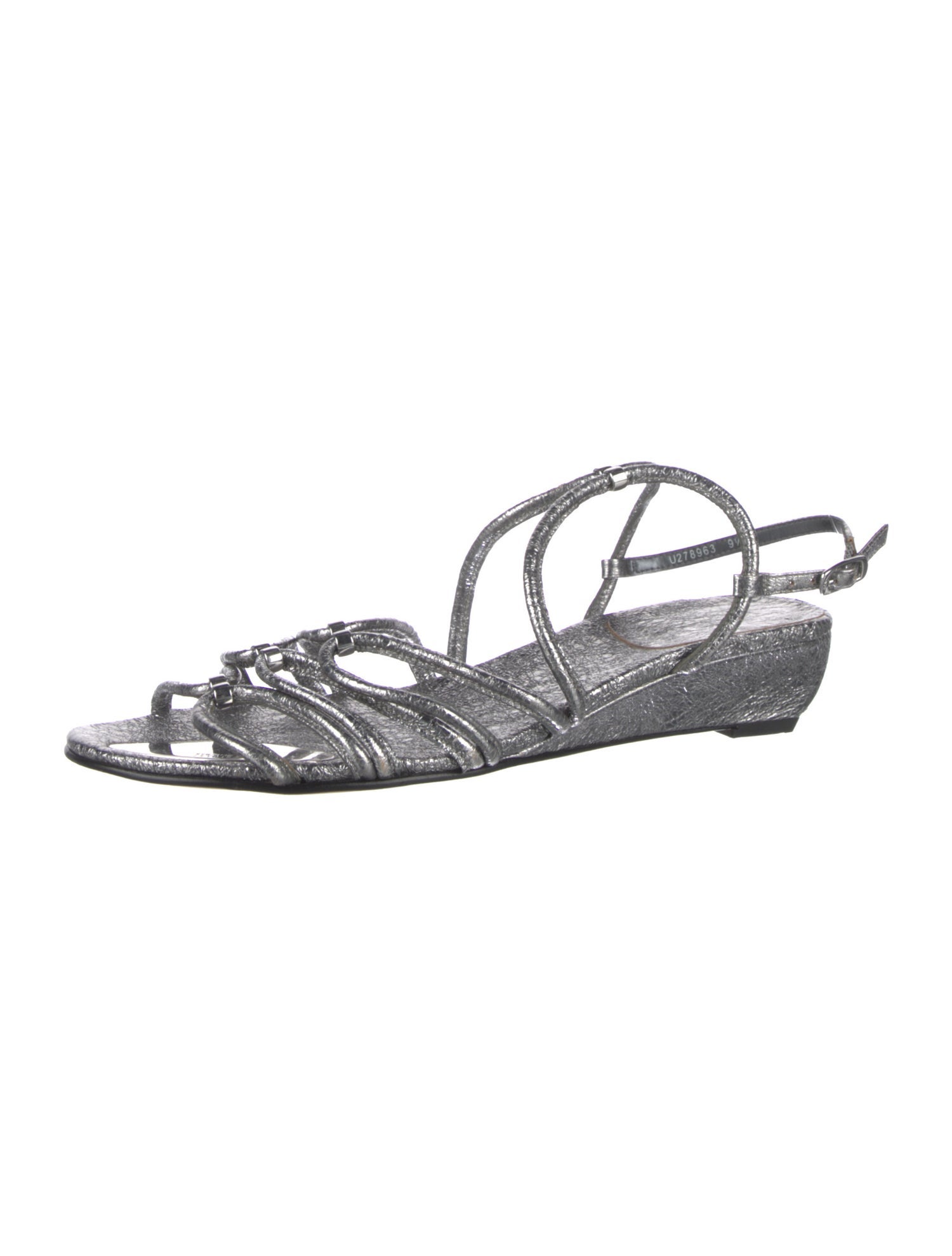 Stuart Weitzman Leather Slingback Sandals