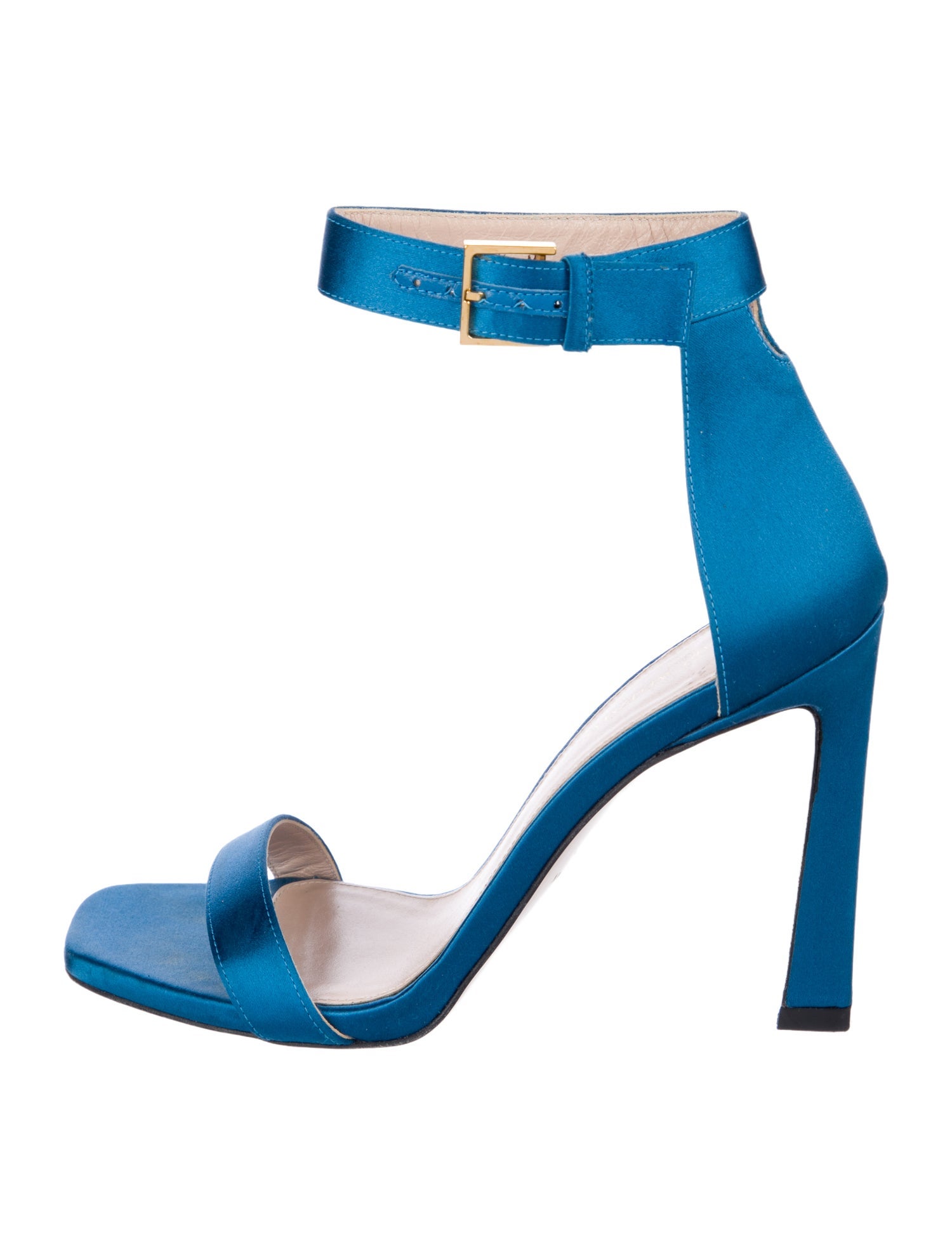Stuart Weitzman Satin Sandals