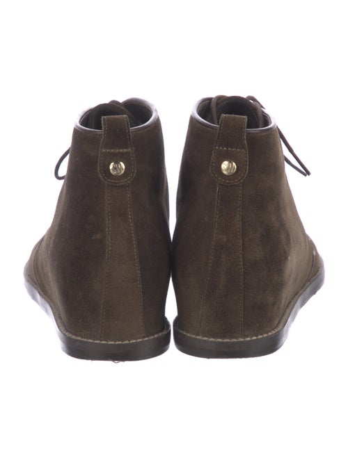 Stuart Weitzman Suede Lace-Up Boots