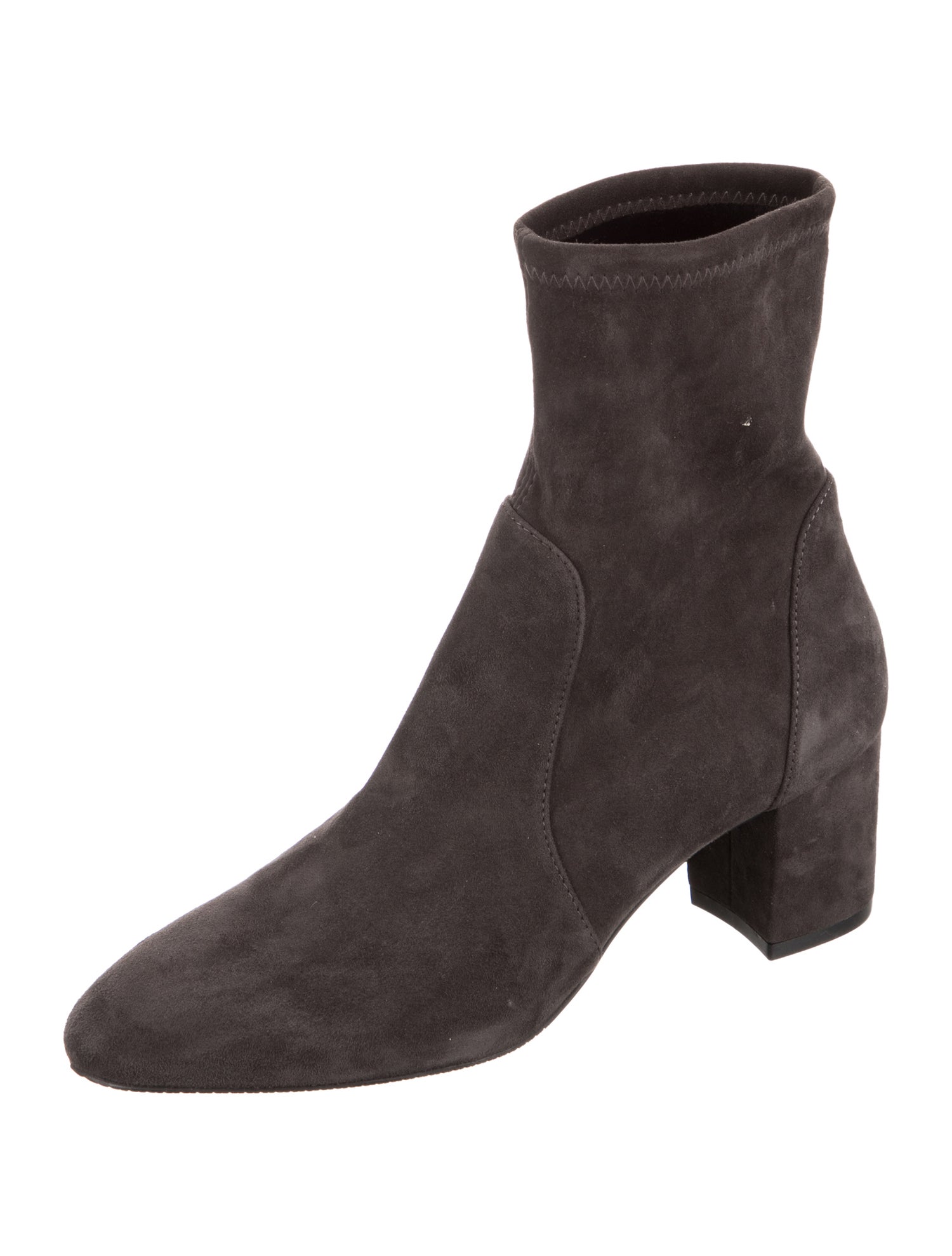 Stuart Weitzman Suede Sock Boots