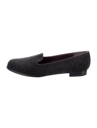 Stuart Weitzman Glitter Loafers