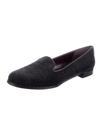 Stuart Weitzman Glitter Loafers