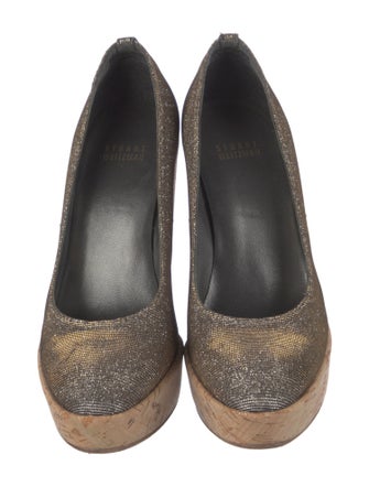 Stuart Weitzman Glitter Pumps