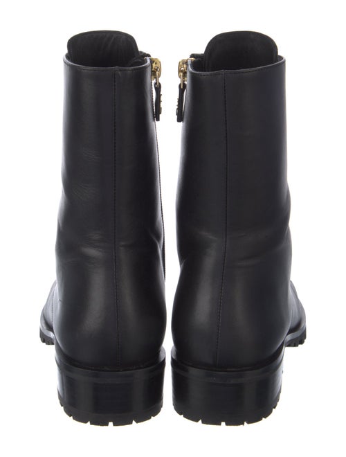 Stuart Weitzman Leather Combat Boots