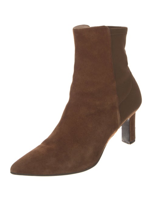 Stuart Weitzman Suede Sock Boots
