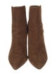 Stuart Weitzman Suede Sock Boots