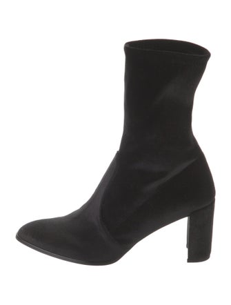 Stuart Weitzman Suede Sock Boots