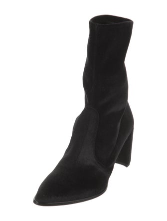 Stuart Weitzman Suede Sock Boots