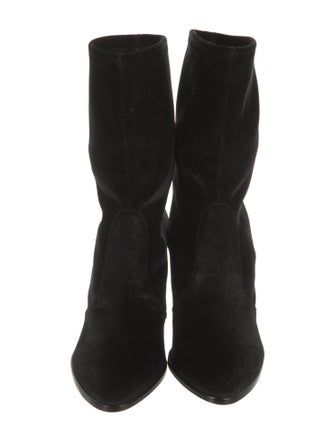 Stuart Weitzman Suede Sock Boots