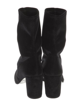 Stuart Weitzman Suede Sock Boots