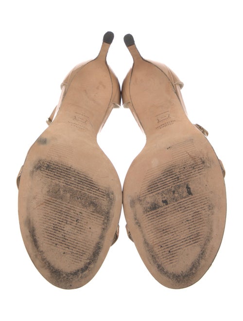 Stuart Weitzman Patent Leather Sandals