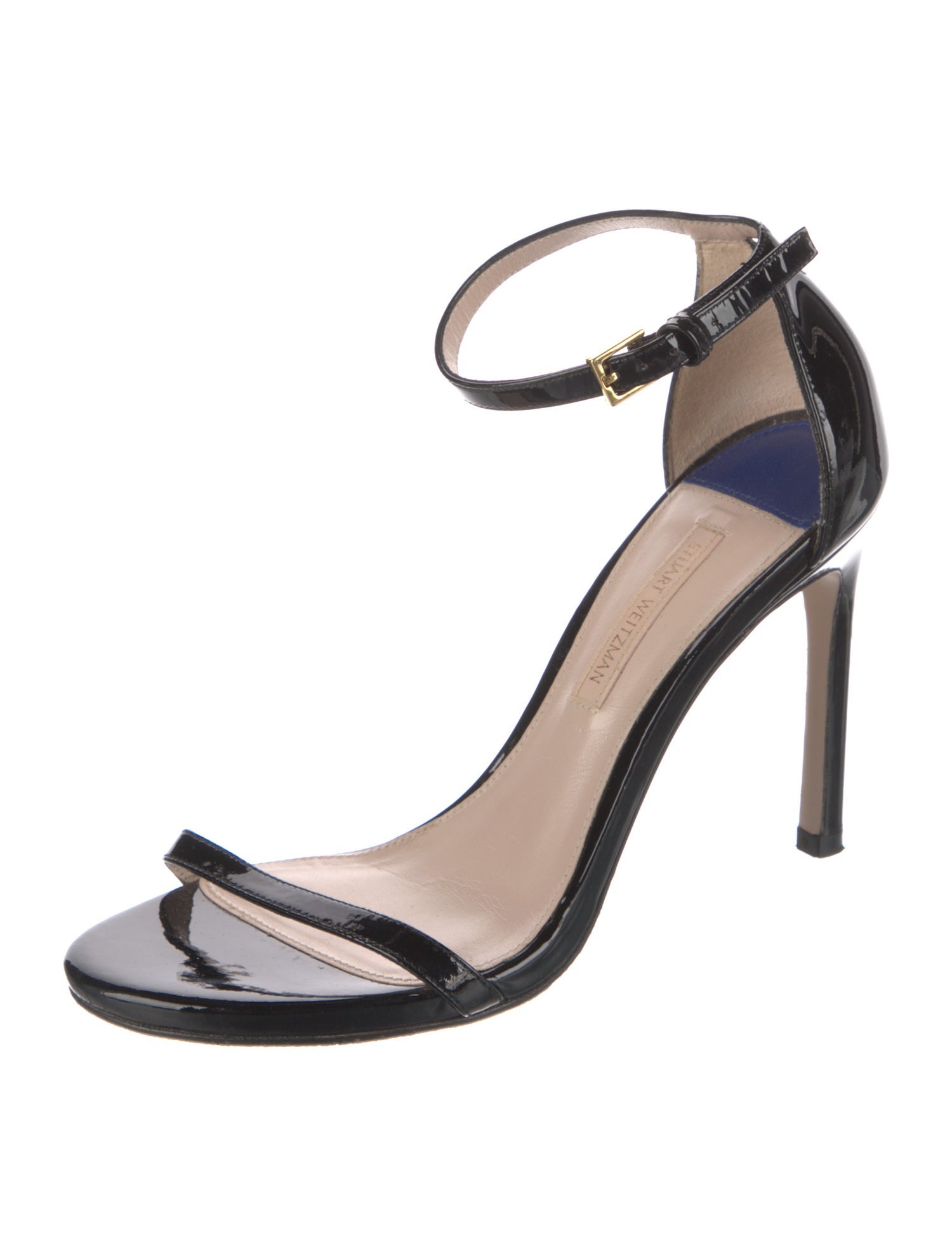 Stuart Weitzman Patent Leather Sandals